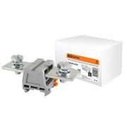 Клемма болтовая силовая КБС-240 кв.мм. серая 415А TDM