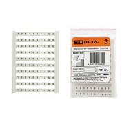 Маркеры для ЗНИ с нумерацией №№ 1-10 (100 шт) TDM