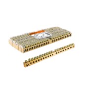 Шина "N" нулевая 8х12мм 24/1 (24 группы/крепеж по центру) TDM