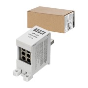 Клемма распределительная на DIN-рейку КР-125 1П 125А (6х16мм²) TDM