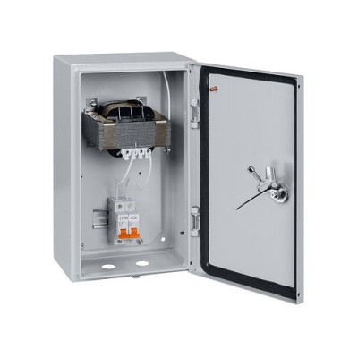 Ящик с трансформатором понижающим ЯТП-0,25 220/42-2авт. IP54 TDM Ящик с трансформатором понижающим ЯТП-0,25 220/42-2авт. IP54 TDM