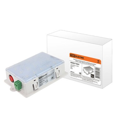 Светильник внутреннего освещения шкафов СВОШ-2 6Вт 230В AC/DC IP40 LED TDM Светильник внутреннего освещения шкафов СВОШ-2 6Вт 230В AC/DC IP40 LED TDM