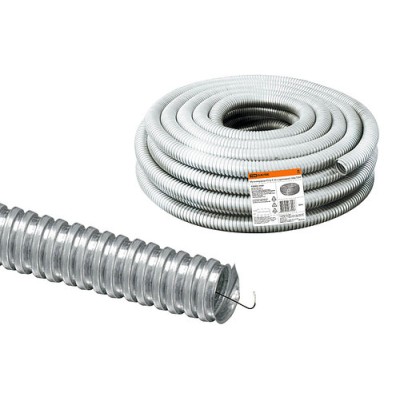 Металлорукав РЗ-Ц-Х 22 с протяжкой (50м) TDM Металлорукав РЗ-Ц-Х 22 с протяжкой (50м) TDM