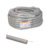 Труба гофрированная ПВХ d 32 с зондом (50 м) тяжелая TDM