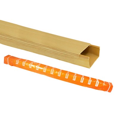 Кабель-канал 100х60 желтая сосна 3D (12м) TDM Кабель-канал 100х60 желтая сосна 3D (12м) TDM