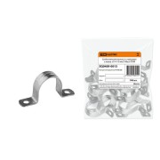 Скоба металлическая 2-х лапковая с внутр. d 14-15 мм (100шт) TDM