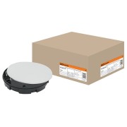 Монтажная коробка У191 СП D102х15мм, крышка, TDM