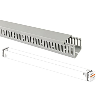 Кабель-канал перфорированный 50х50 перфорация 4/6мм TDM (24 м) Кабель-канал перфорированный 50х50 перфорация 4/6мм TDM (24 м)