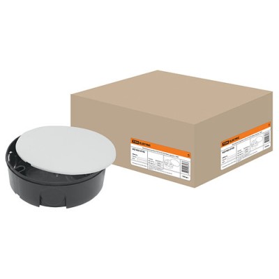 Монтажная коробка У192 СП D102х30мм, крышка, TDM Монтажная коробка У192 СП D102х30мм, крышка, TDM