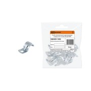 Скоба металлическая однолапковая с внутр. d 12-13 мм (10 шт) TDM