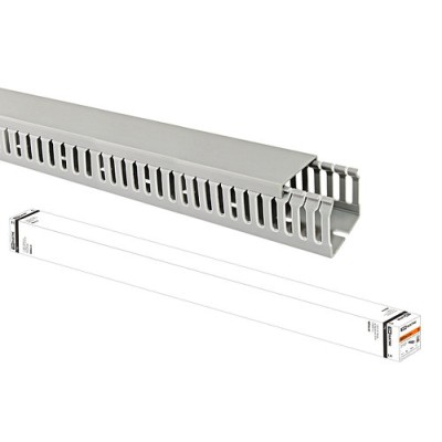 Кабель-канал перфорированный 50х50 перфорация 6/8 TDM (24 м) Кабель-канал перфорированный 50х50 перфорация 6/8 TDM (24 м)
