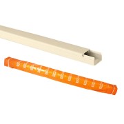 Кабель-канал 15х10 слоновая кость (140м) TDM