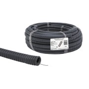 Труба гофрированная ПВХ d 16 с зондом (100 м) легкая Народная