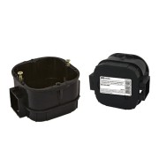 Установочная коробка СП 60х60х43мм, саморезы, IP20, инд. штрихкод, TDM