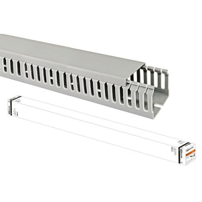 Кабель-канал перфорированный 80х80 перфорация 8/10 TDM (16 м) Кабель-канал перфорированный 80х80 перфорация 8/10 TDM (16 м)