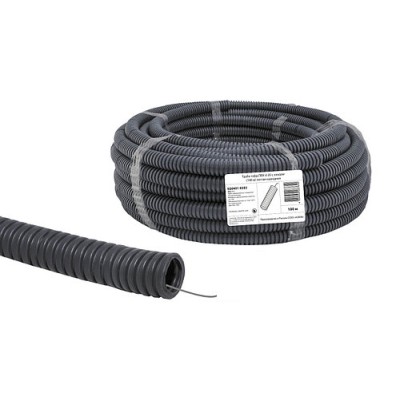 Труба гофрированная ПВХ d 20 с зондом (100 м) легкая Народная Труба гофрированная ПВХ d 20 с зондом (100 м) легкая Народная