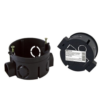 Установочная коробка СП D68х40мм, саморезы, стыковочные узлы, IP20, инд. штрихкод, TDM Установочная коробка СП D68х40мм, саморезы, стыковочные узлы, IP20, инд. штрихкод, TDM