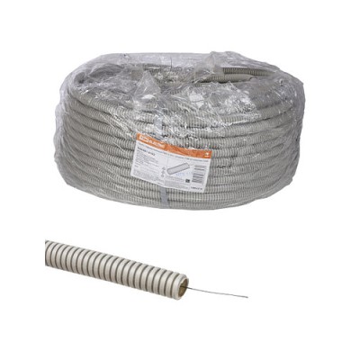 Труба гофрированная ПВХ d 20 с зондом (100 м) тяжелая TDM Труба гофрированная ПВХ d 20 с зондом (100 м) тяжелая TDM