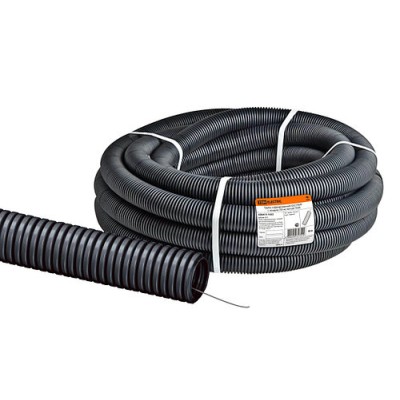 Труба гофрированная d32 FRHF с зондом (50 м) легкая TDM Труба гофрированная d32 FRHF с зондом (50 м) легкая TDM