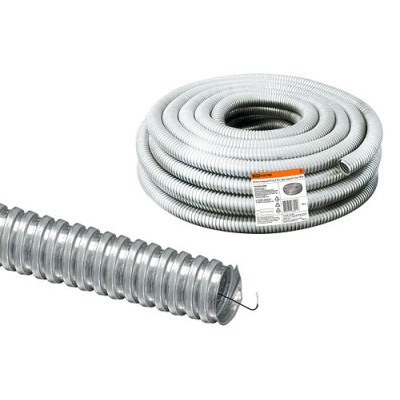 Металлорукав РЗ-Ц-Х 20 с протяжкой (50м) TDM Металлорукав РЗ-Ц-Х 20 с протяжкой (50м) TDM