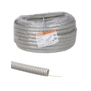 Труба гофрированная ПВХ d 25 с зондом (50 м) тяжелая TDM