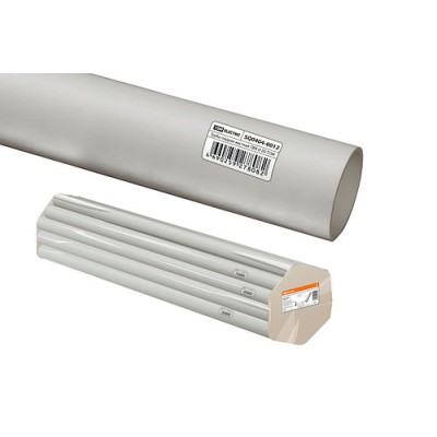 Труба гладкая жесткая ПВХ d 20 (104 м) длина 2 м индивид. штрихкод, серая TDM Труба гладкая жесткая ПВХ d 20 (104 м) длина 2 м индивид. штрихкод, серая TDM