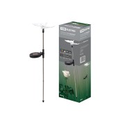 Светильник СС "Бабочка" на солнечных батареях, сталь, меняет цвет, TDM