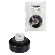 Корпус НТУ плоский (резьба А85, поликарбонат, черный) TDM