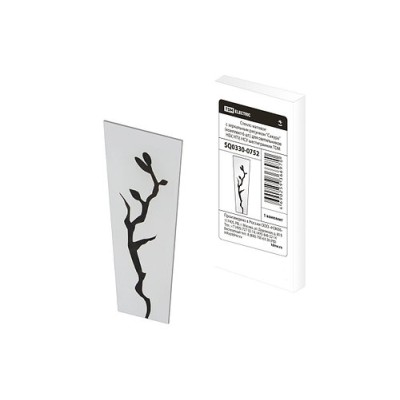 Стекло матовое с зеркальным рисунком "Сакура" (комплект 6 шт.) для светильников НБУ, НТУ, НСУ шестигранник TDM Стекло матовое с зеркальным рисунком "Сакура" (комплект 6 шт.) для светильников НБУ, НТУ, НСУ шестигранник TDM