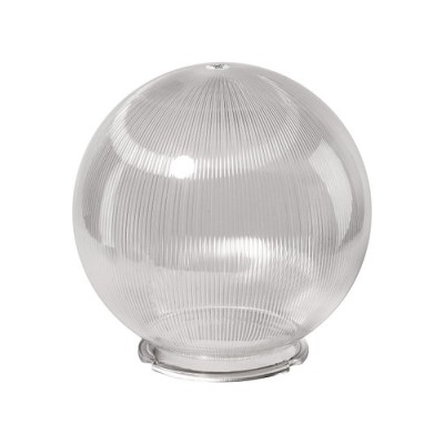 Рассеиватель шар ПММА 250 мм прозрачный призма (байонет 145 мм) TDM Рассеиватель шар ПММА 250 мм прозрачный призма (байонет 145 мм) TDM