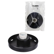 Корпус НТУ плоский (байонет 145, поликарбонат, черный) TDM