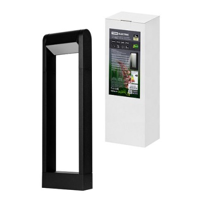 Светильник садово-парковый LED, Аура, H500 мм, 6 Вт, 3000 K, алюм./черн., IP65, TDM Светильник садово-парковый LED, Аура, H500 мм, 6 Вт, 3000 K, алюм./черн., IP65, TDM