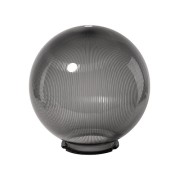 Рассеиватель шар ПММА 300 мм дымчатый призма (байонет 145 мм) TDM