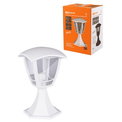 Светильник садово-парковый "СИТИ" НТУ 07-60-001 У1 4-х гранник напольный белый TDM Светильник садово-парковый "СИТИ" НТУ 07-60-001 У1 4-х гранник напольный белый TDM