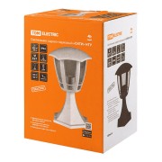 Светильник садово-парковый "СИТИ" НТУ 07-60-001 У1 4-х гранник напольный черный TDM