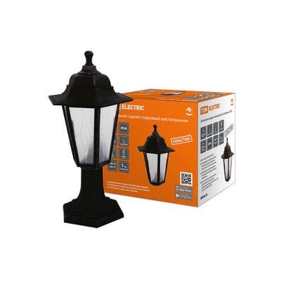 Светильник садово-парковый НТУ 06-60-001 шестигранник, стойка, пластик, расс.пластик, черный TDM Светильник садово-парковый НТУ 06-60-001 шестигранник, стойка, пластик, расс.пластик, черный TDM