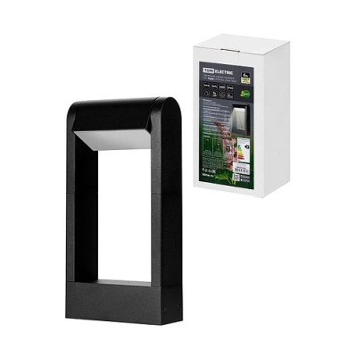 Светильник садово-парковый LED, Аура, H300 мм, 6 Вт, 3000 K, алюм./черн., IP65, TDM Светильник садово-парковый LED, Аура, H300 мм, 6 Вт, 3000 K, алюм./черн., IP65, TDM