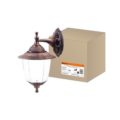 Светильник Прага Эл-11-71-1М 60 Вт Е27 настенный вниз медь, прозрачный плафон TDM Светильник Прага Эл-11-71-1М 60 Вт Е27 настенный вниз медь, прозрачный плафон TDM