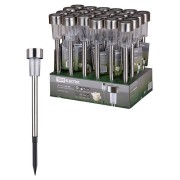 Светильник СС-325 на солнечных батареях, сталь, 4,6х32 см, ДБ, TDM