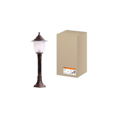 Светильник Прага Эл-11-73-075М 60 Вт Е27 напольный на стойке h-0.75 м медь TDM Светильник Прага Эл-11-73-075М 60 Вт Е27 напольный на стойке h-0.75 м медь TDM