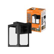 Светильник садово-парковый "Чикаго" 60 Вт, вниз, металл, прозрачное/черный, Е27, TDM