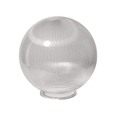 Рассеиватель шар ПММА 300 мм прозрачный призма (байонет 145 мм) TDM Рассеиватель шар ПММА 300 мм прозрачный призма (байонет 145 мм) TDM