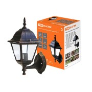 Светильник 4060-11 садово-парковый четырехгранник, 60Вт, вверх, бронза