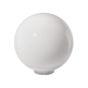 Рассеиватель шар ПММА 400 мм опал призма (байонет 145 мм) TDM