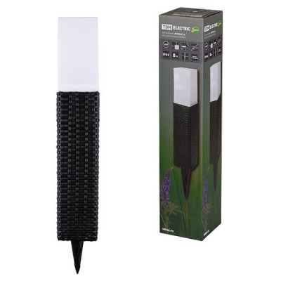 Светильник СС "Ротанг 2" на солнечных батареях, пластик, 9,5х60cм, TDM Светильник СС "Ротанг 2" на солнечных батареях, пластик, 9,5х60cм, TDM