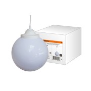 Светильник НСБ 02-60-251 УХЛ4 60 Вт, IP40, шар опал 250 мм, шнур белый TDM
