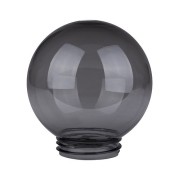 Рассеиватель шар ПММА 160 мм дымчатый (резьба А 85) TDM
