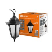 Светильник садово-парковый НСУ 06-60-001 шестигранник, подвес, пластик, расс.пластик, серебро TDM