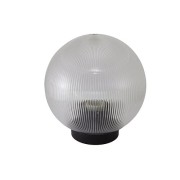 Светильник НТУ 02-100-353 шар прозрачный с огранкой d=350 мм TDM