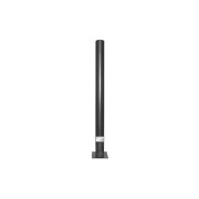 Опора металлическая садово-парковая, h=1800 мм, цвет серебро металлик, TDM